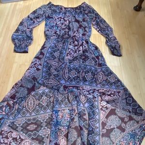 Fire Los Angeles High/low dress. Sz. M